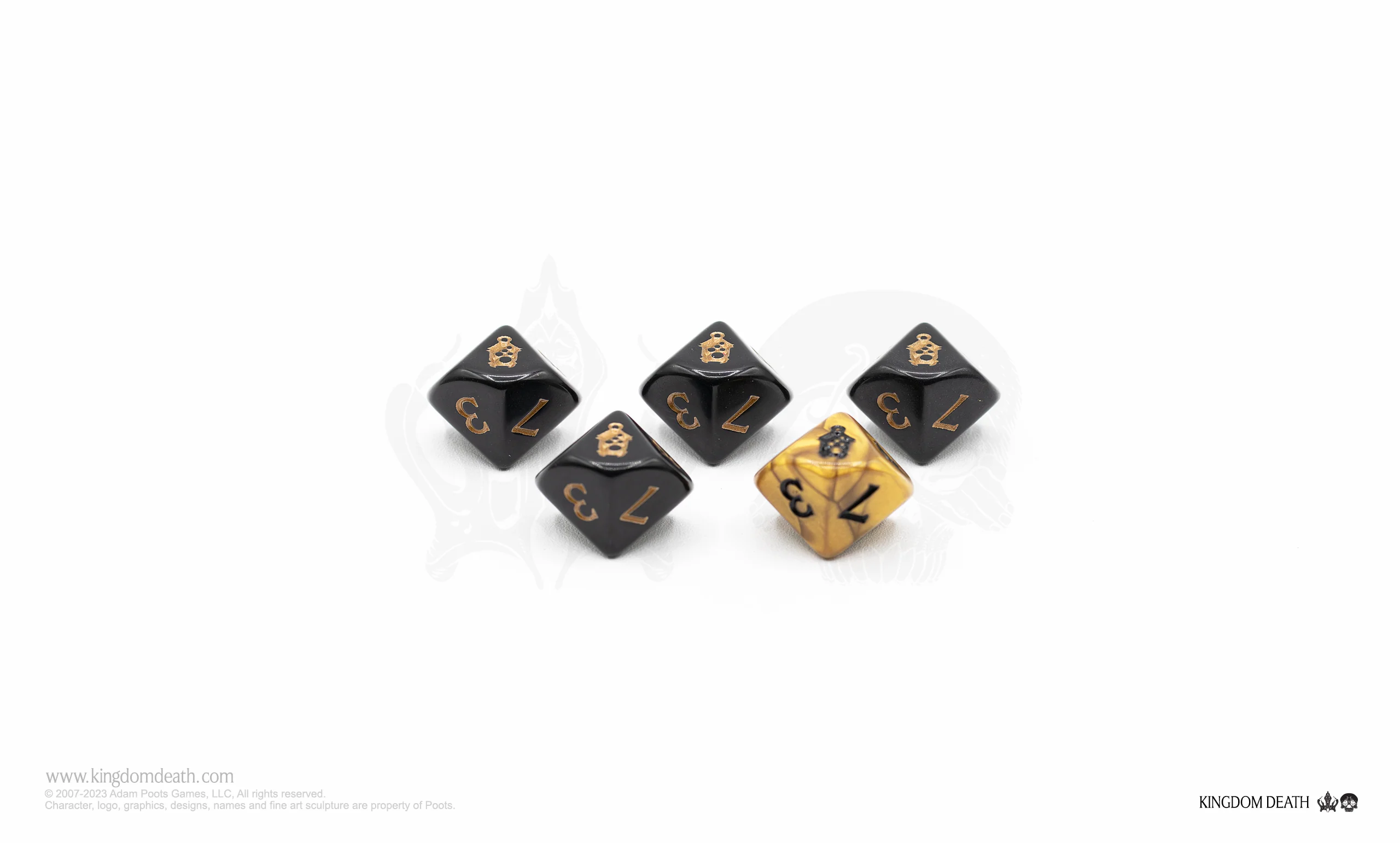 Golden Bat Death Dice - Image 3