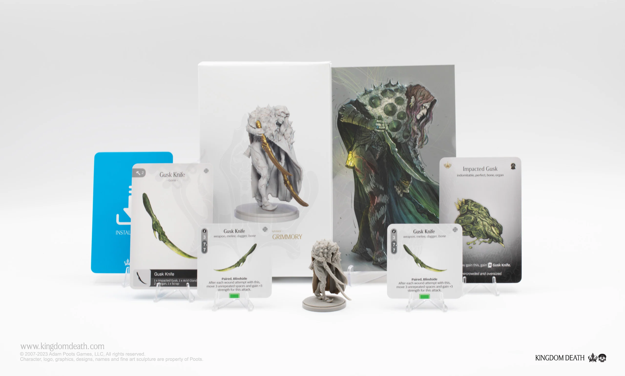 Indomitable Survivor - Gusk Knives Grimmory - Image 3